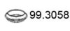 VW 357253137 Seal, exhaust pipe
